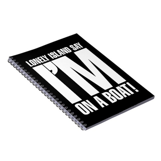 Carnet Je suis sur un bateau (Côté Droit)