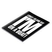 Carnet Je suis sur un bateau (Côté gauche)