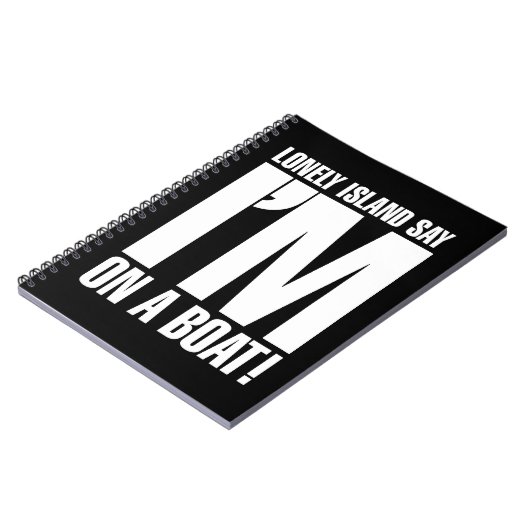 Carnet Je suis sur un bateau (Côté gauche)