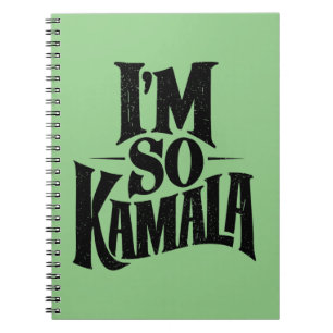 Carnet Je suis tellement Kamala Brat Green Meme