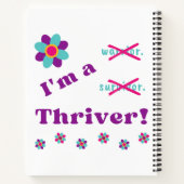 Carnet Je suis Thriver ! (Dos)