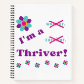 Carnet Je suis Thriver ! (Devant)