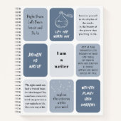 Carnet Je suis un écrivain Citations Motivationnelles (Devant)