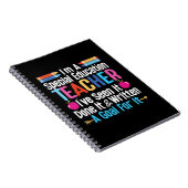 Carnet Je suis un enseignant de l'éducation spéciale, pro (Côté Droit)