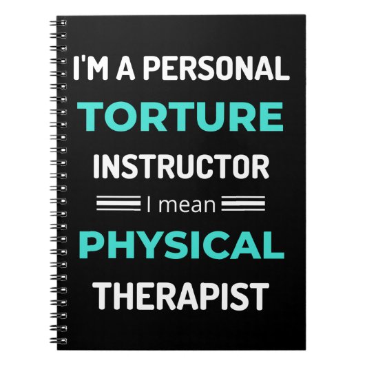 Carnet Je suis un instructeur de torture personnel Je veu (Devant)
