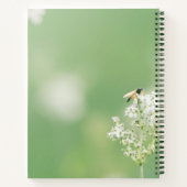 Carnet Je suis un message végétarien ou végétarien basé s (Dos)