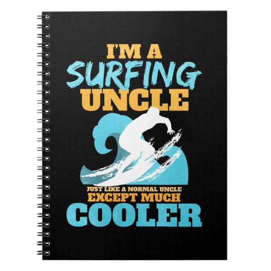 Carnet Je Suis Un Oncle De Surf (Devant)