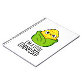 Carnet Je suis un petit jeu de maïs amusant (Côté gauche)