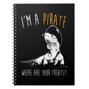 Carnet Je suis un pirate Iguana
