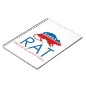 Carnet Je suis un R.A.T : Républicain contre Trump (Côté gauche)