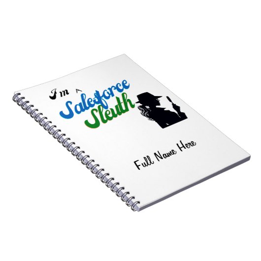 Carnet Je suis un Salesforce Sleuth (Côté Droit)