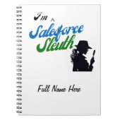 Carnet Je suis un Salesforce Sleuth (Devant)