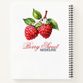 Carnet Je suis une fraise Berry Sweet (Dos)