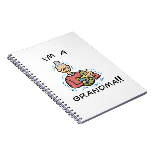 Carnet Je suis une grand-mère et des cadeaux pour bébés (Côté Droit)