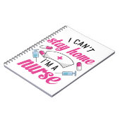 Carnet Je suis une infirmière (Côté gauche)