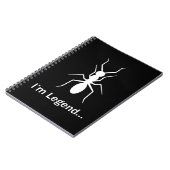 Carnet Je suis une légende (Côté gauche)