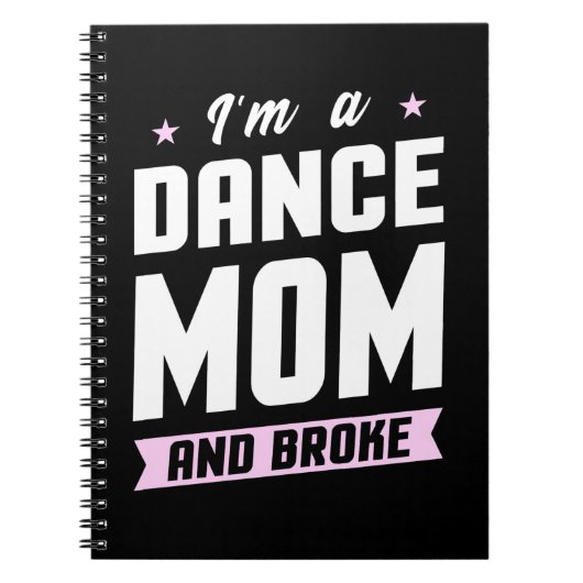 Carnet Je Suis Une Maman Danse Et Brod (Devant)