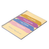 Carnet Je suis Versets bibliques Personnalisé (Côté gauche)