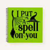 Carnet "Je T'Ai Mis Un sort" (Devant)