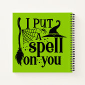 Carnet "Je T'Ai Mis Un sort" (Dos)