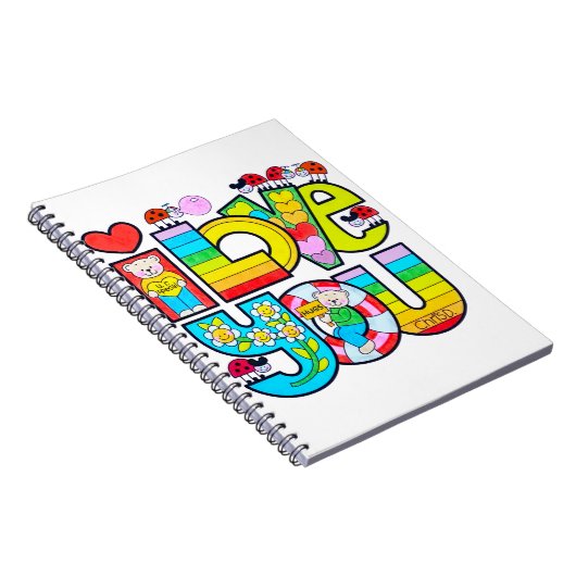 Carnet Je t'aime (Côté Droit)