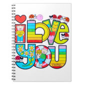 Carnet Je t'aime (Devant)