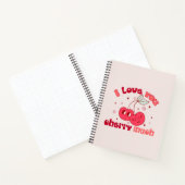 Carnet Je T'Aime Beaucoup Cherry | Cute & Punny Cherry (Intérieur)