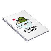 Carnet Je t'aime beaucoup Olive Tasse Drôle de Punishment (Côté Droit)