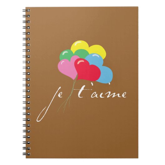 Carnet Je' taime (Je t'aime) (Devant)