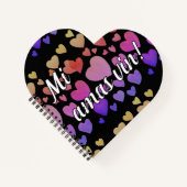 Carnet Je t'aime ! (Personnalisable) (Devant)