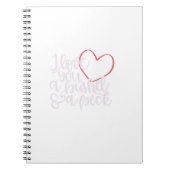 Carnet Je T'Aime Un Bushel Amp A Peck (Devant)