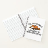 Carnet Je vais passer le Panda Rouge (Intérieur)