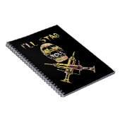 Carnet Je vais te frapper le crâne (Côté Droit)