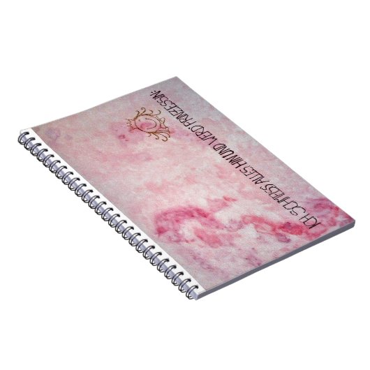 Carnet Je vais tout foutre en l'air et devenir princesse (Côté Droit)