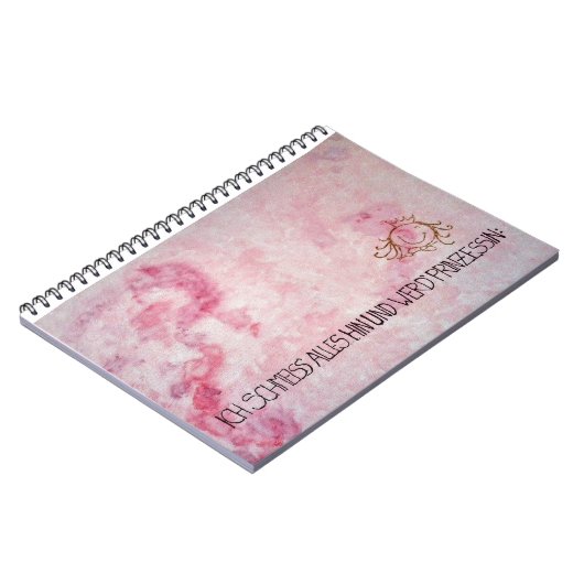 Carnet Je vais tout foutre en l'air et devenir princesse (Côté gauche)