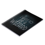 Carnet Je Veux Être Un Assistant (Côté gauche)