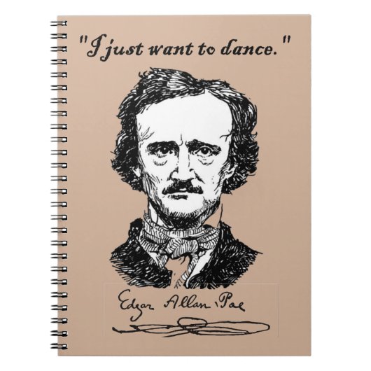 Carnet Je veux juste danser (Devant)