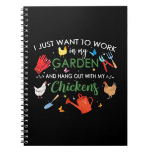 Carnet Je Veux Juste Travailler Dans Mon Jardin Et Accroc