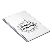 Carnet Je Veux Plutôt Marcher Mon Chien (Côté Droit)