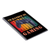 CARNET JE VOUDRAIS PLUTÔT JOUER (Côté Droit)