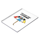 Carnet Je Vous Ai Couvert Pun Drôle De Parapluie  (Côté gauche)