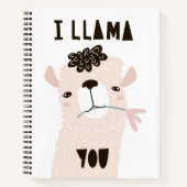 Carnet Je Vous Llama (Devant)