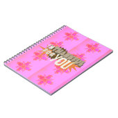 Carnet Je vous remercie (Côté gauche)