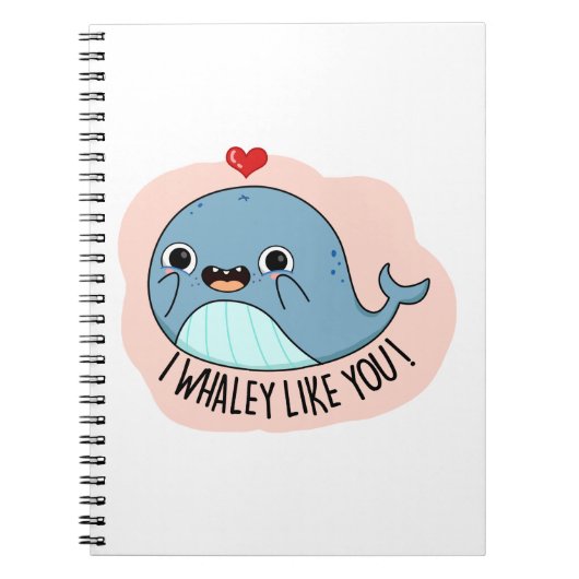 Carnet Je Whaley Comme Toi Blague de Baleine Drôle (Devant)