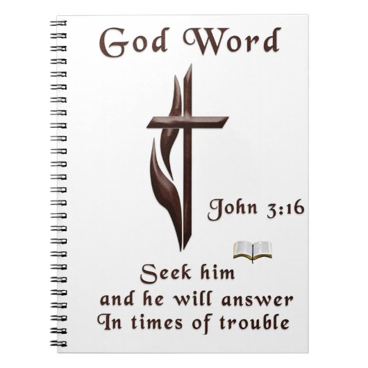 Carnet Jean 3:16 (Devant)