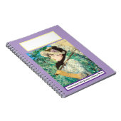 Carnet Jeanne Spring par Edouard Manet. (Côté Droit)