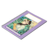 Carnet Jeanne Spring par Edouard Manet. (Côté gauche)