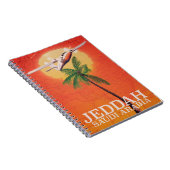 Carnet Jeddah Arabie Saoudite affiche de vacances (Côté Droit)