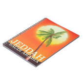 Carnet Jeddah Arabie Saoudite affiche de vacances (Côté gauche)