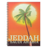 Carnet Jeddah Arabie Saoudite affiche de vacances (Devant)